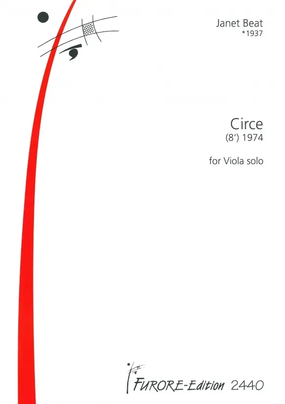 Furore Edition Circe Partitur für Viola solo