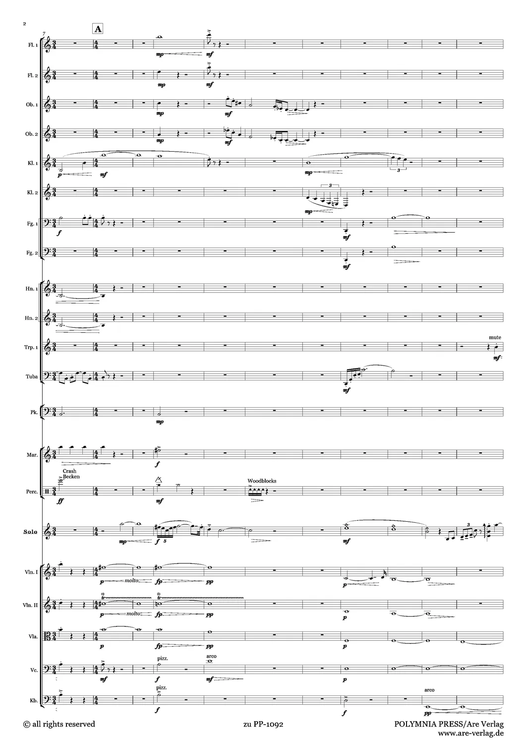 Are Musik Verlag facetten Violine Orchester Noten 11 Min