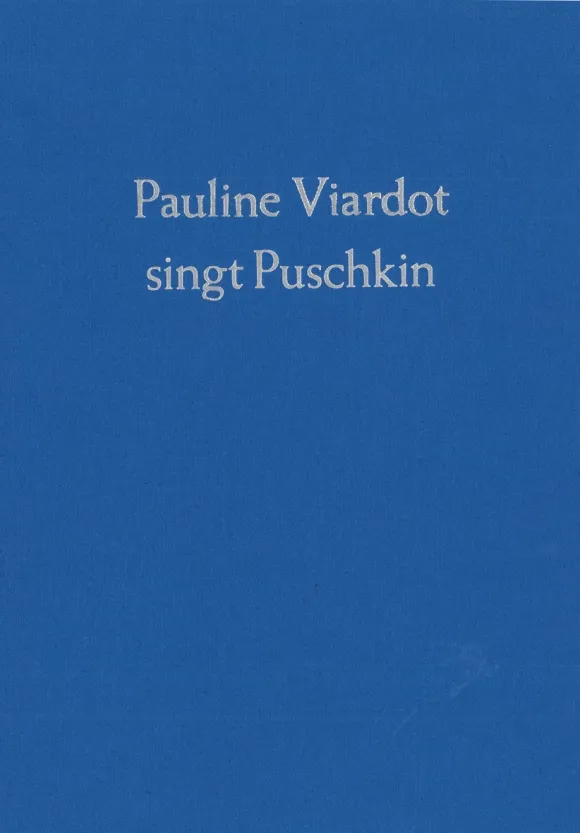 Furore Edition Viardot singt Puschkin Noten Gesang Klavier