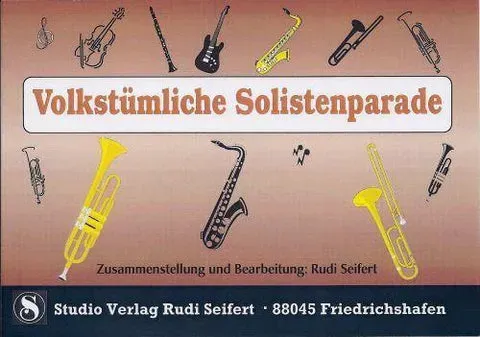 Studio-Verlag Rudi Seifert Volkstümliche Solisten-Parade Noten B-Ware