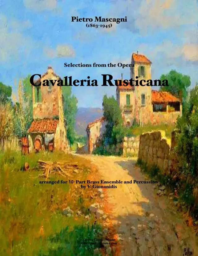 Vikentios Gionanidis Cavalleria Rusticana Auswahl Blechensemble (10)