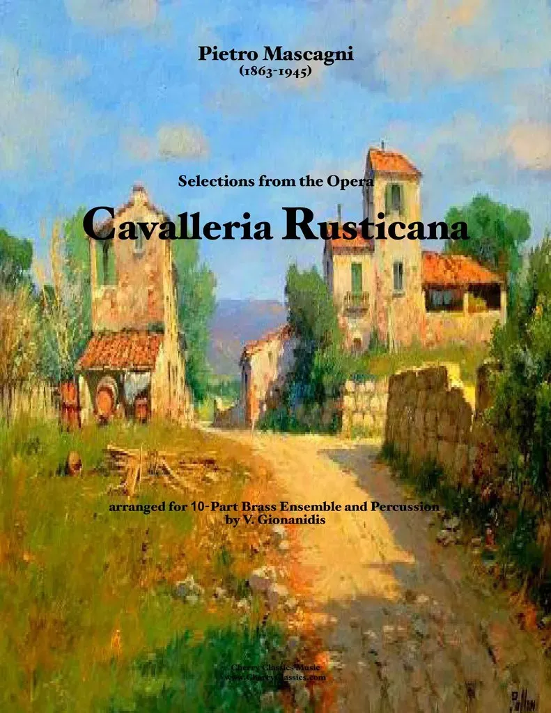 Vikentios Gionanidis Cavalleria Rusticana Auswahl Blechensemble (10)