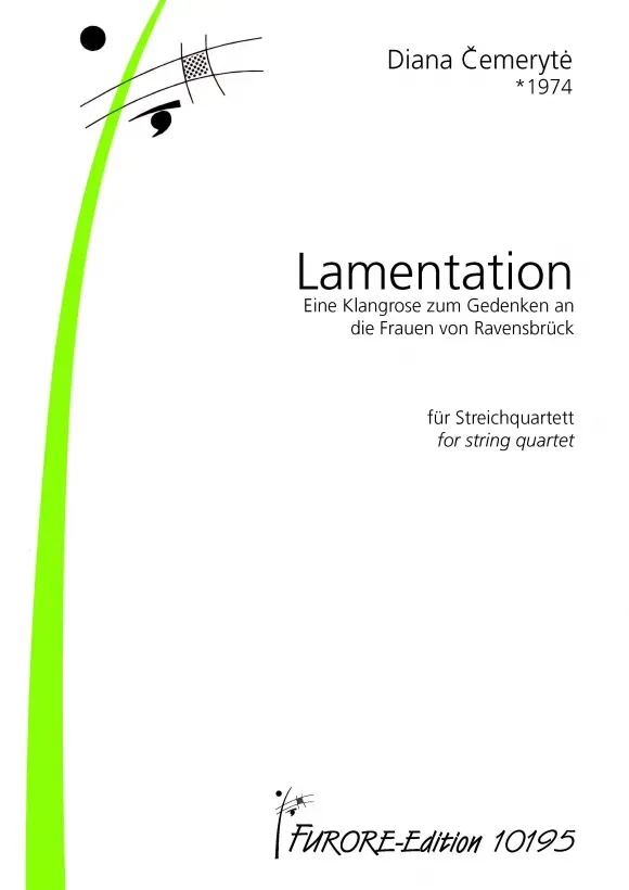 Furore Edition Lamentation Streichquartett Noten Gedenkstück