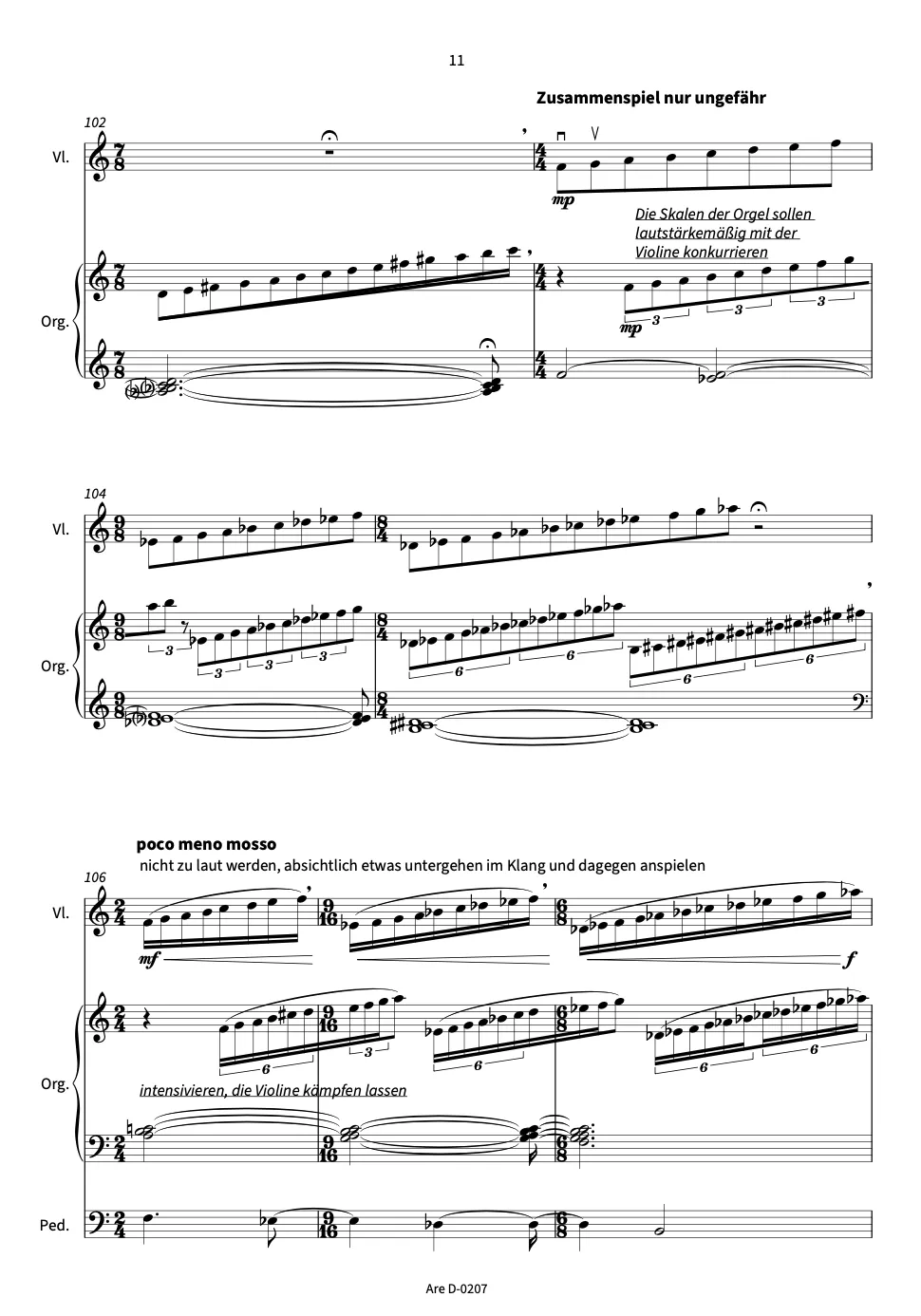 Are Musik Verlag Schultheis Finale 2023 Noten Violine Orgel