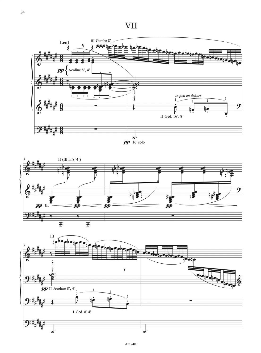 Are Musik Verlag Debussy Preludes II Orgelnoten Wiebusch