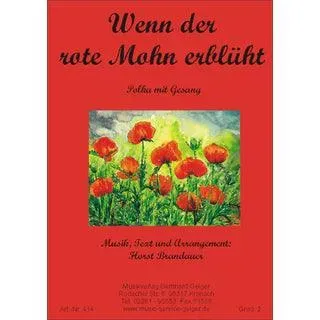 Studio-Verlag Rudi Seifert Wenn der rote Mohn erblüht Beat-Polka Blasmusik