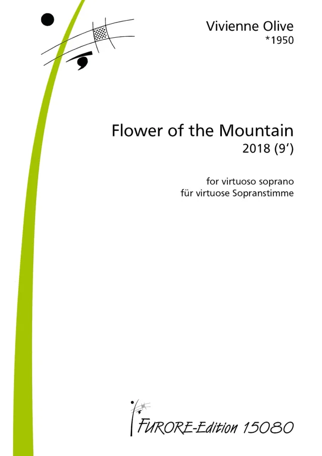 Furore Edition Flower of the Mountain Noten für Gesang