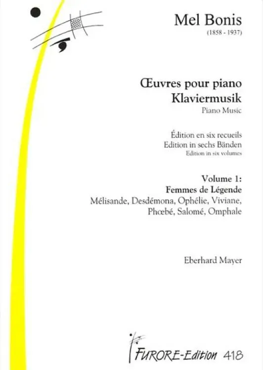 Furore Edition Vol. 01 Femmes de Légende Klaviernoten