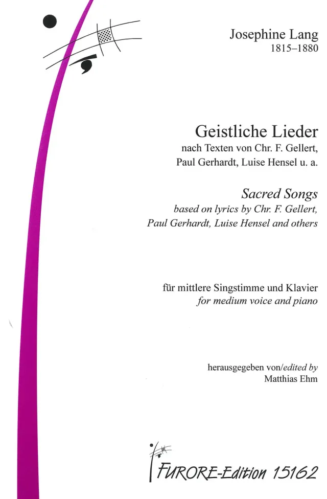 Furore Edition Geistliche Lieder Noten mittlere Stimme Klavier