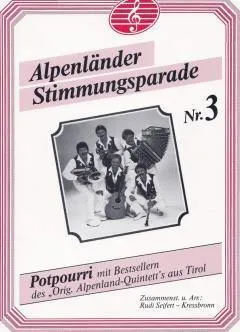 Studio-Verlag Rudi Seifert Alpenländer Stimmungsparade 3 Noten B-Ware