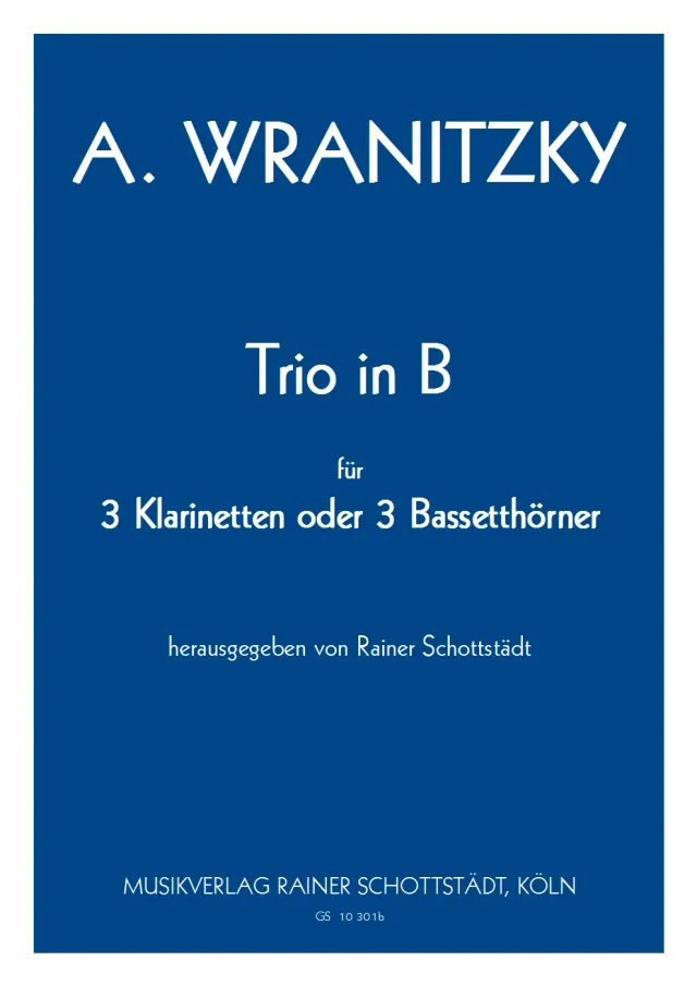 Musikverlag Rainer Schottstädt Trio in C Noten 2 Oboen Englischhorn