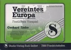 Studio-Verlag Rudi Seifert Vereintes Europa Blasmusiknoten große Besetzung