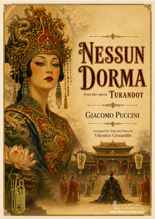 Vikentios Gionanidis Nessun Dorma Puccini Noten