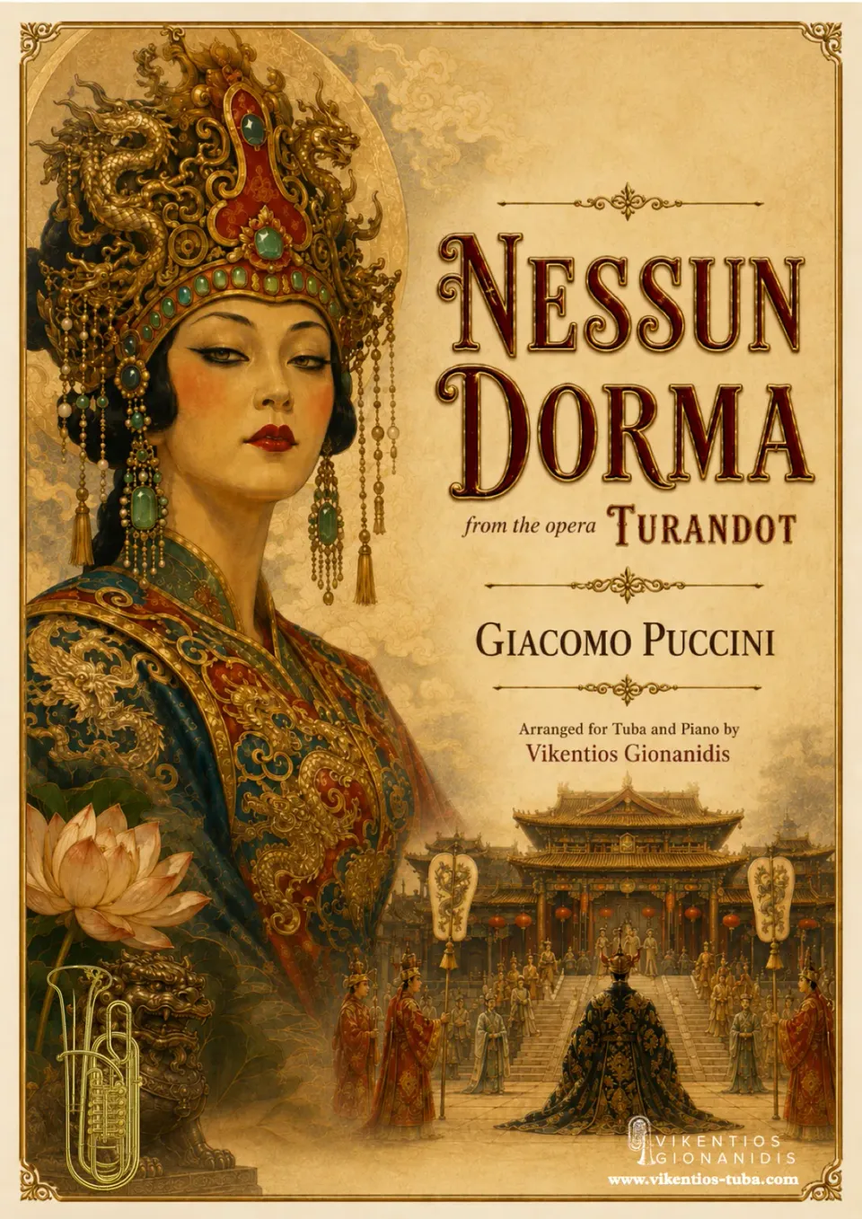 Vikentios Gionanidis Nessun Dorma Puccini Noten