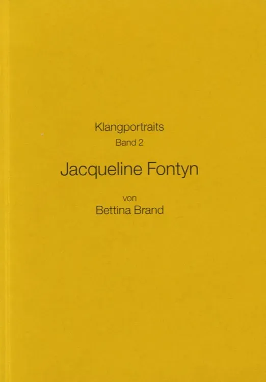 Furore Edition Jacqueline Fontyn Klangportrait II Noten