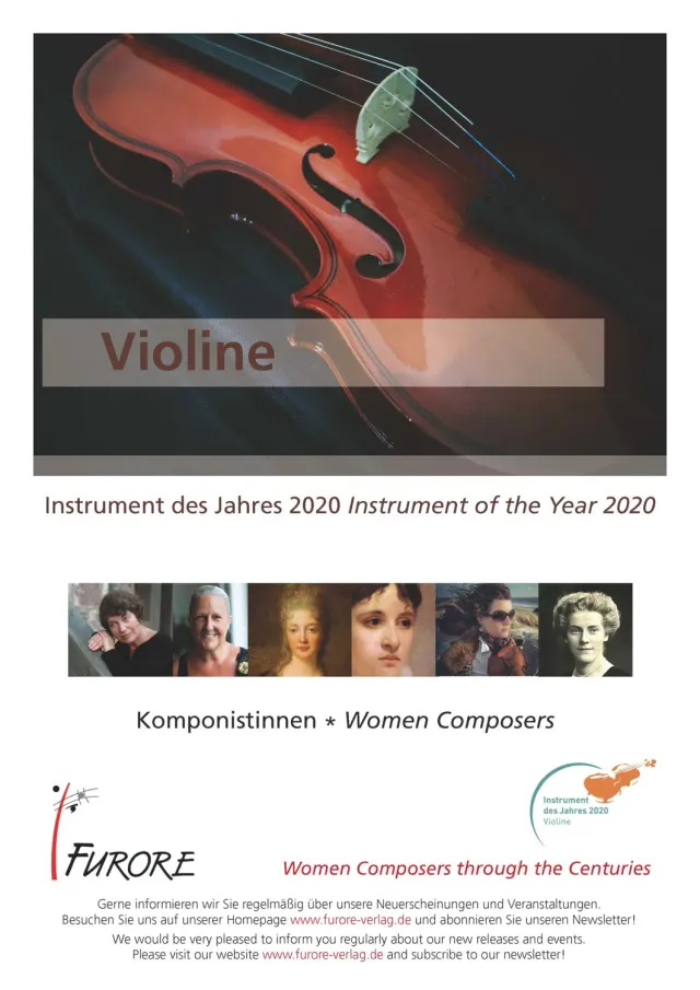 Furore Edition Music for Violin Violine Noten Ausgabe