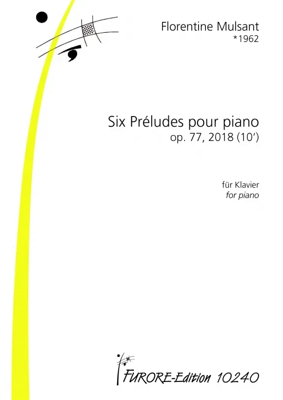 Furore Edition Six Préludes op. 77 Noten für Klavier
