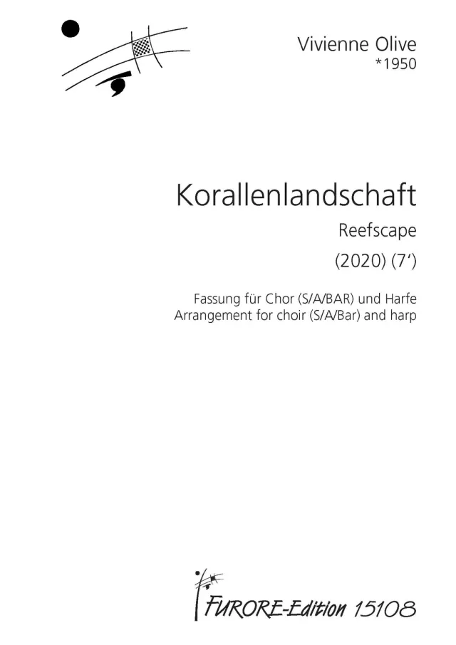 Furore Edition Korallenlandschaft Reefscape Chor Harfe
