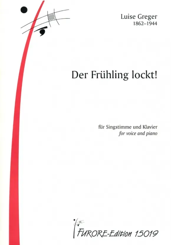 Furore Edition Der Frühling lockt! Lieder Stimme Klavier
