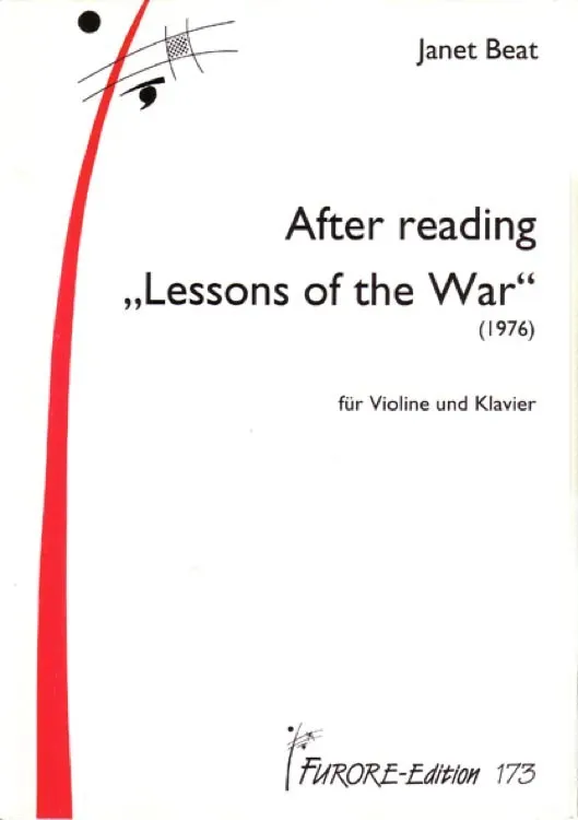 Furore Edition After Reading Lessons Noten Violine