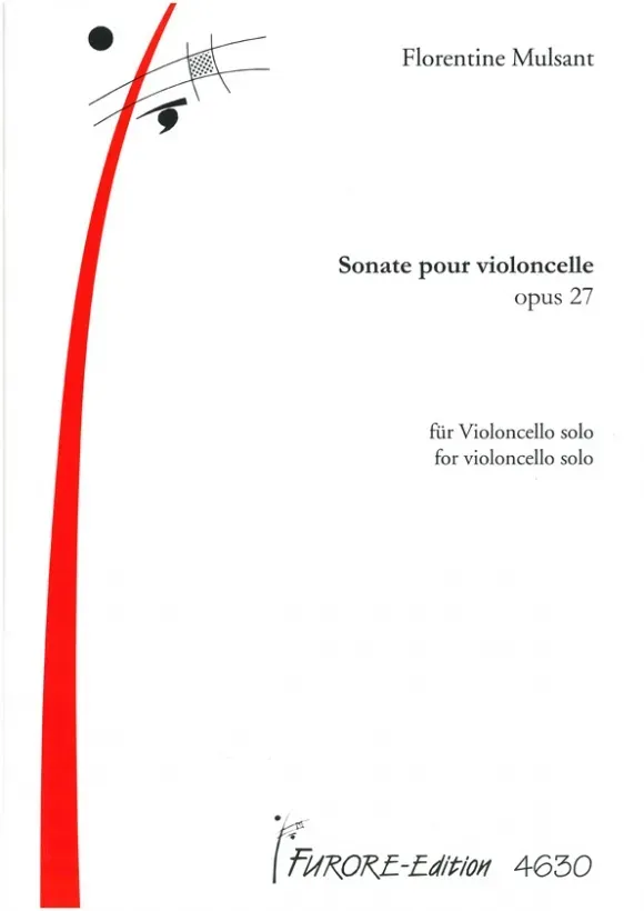 Furore Edition Sonate op. 27 Violoncello solo Noten
