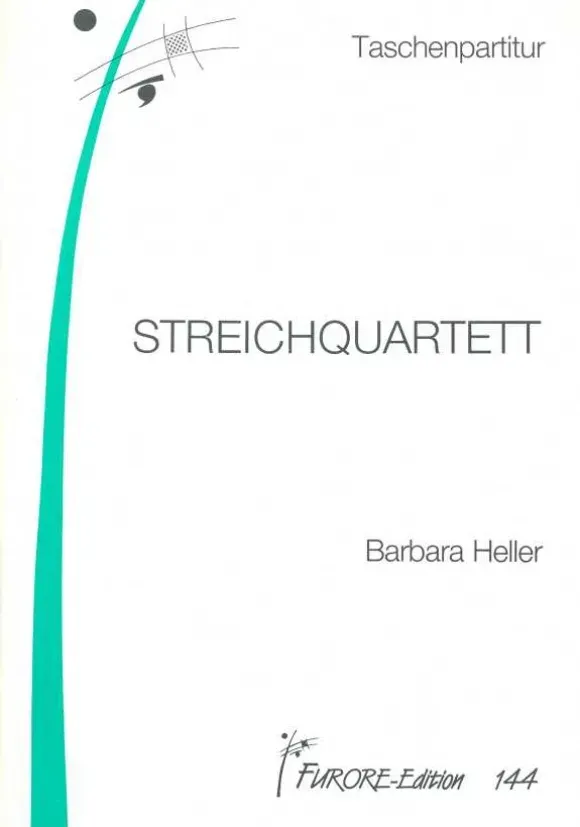 Furore Edition Streichquartett 1958 Taschenpartitur Quartett
