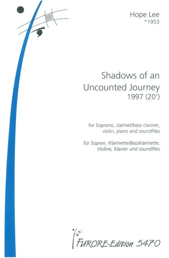 Furore Edition Shadows of an Uncounted Journey Partitur