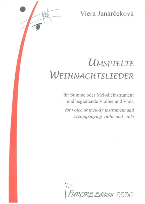 Furore Edition Umspielte Weihnachtslieder Noten Stimme Violine Viola