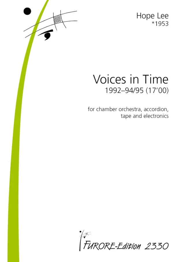 Furore Edition Voices in Time Partitur für Ensemble