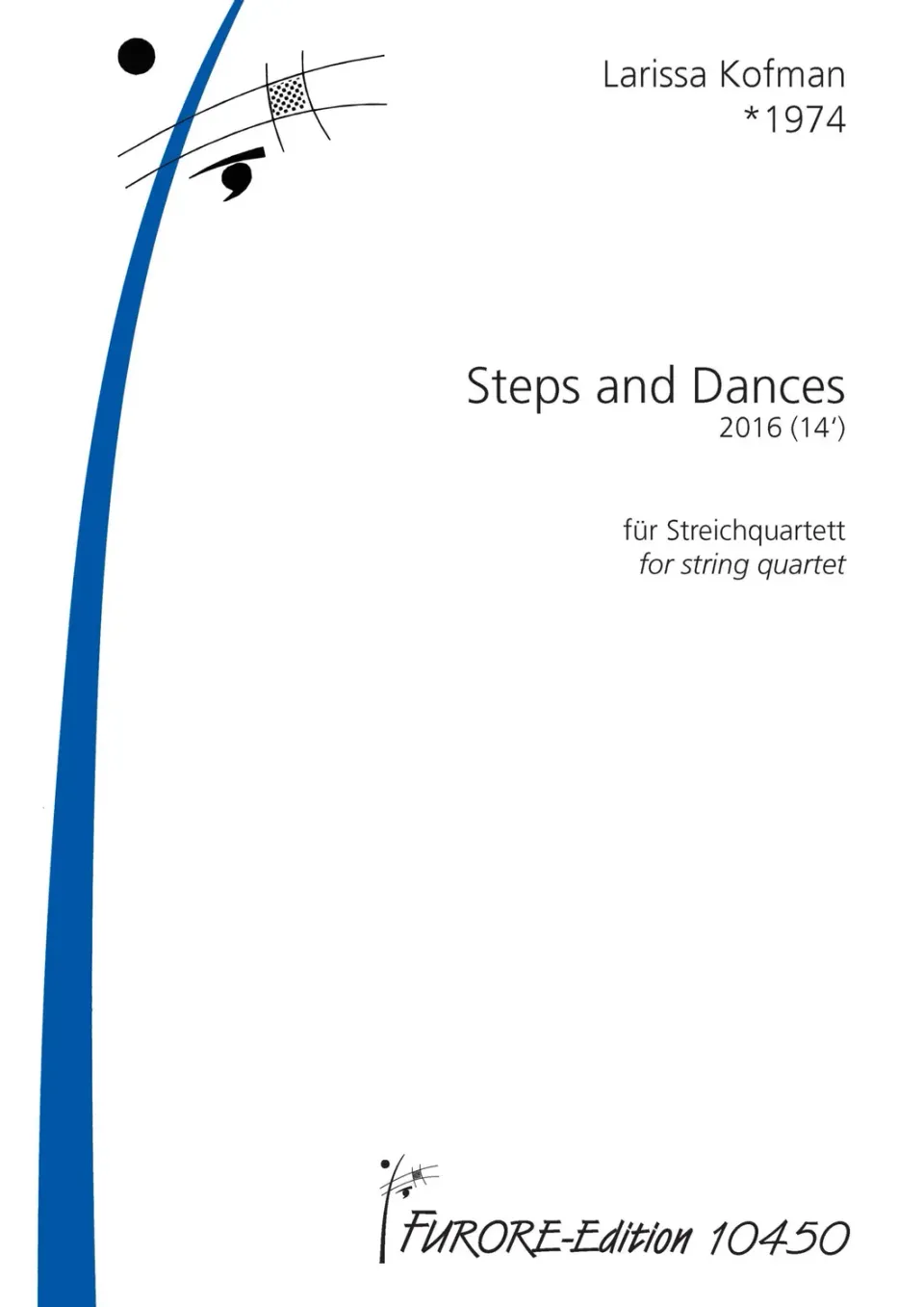 Furore Edition Steps and Dances Noten für Streichquartett