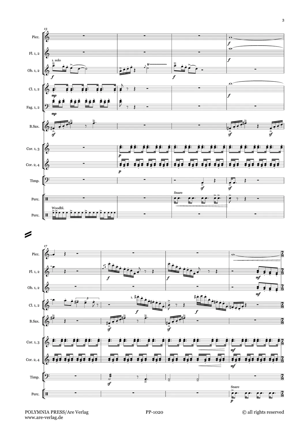 Are Musik Verlag Ulrich Schultheiss „Les Métropolitains“ Noten Blasorchester