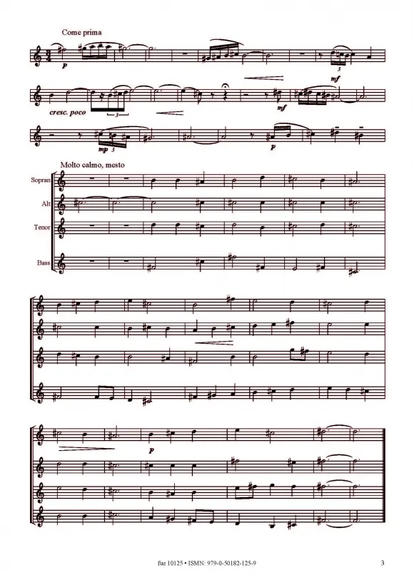 Furore Edition A Short Fantasy on “Lullay Lulla” Noten für Altsaxophon