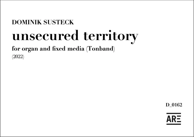 Are Musik Verlag Susteck unsecured territory Noten Orgel Tonband