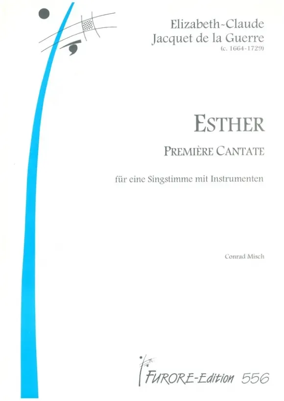 Furore Edition Esther Cantata Noten Mezzosopran Continuo