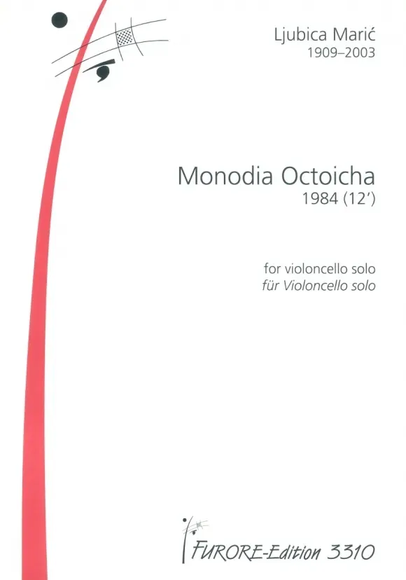 Furore Edition Monodia Octoicha Partitur für Violoncello solo