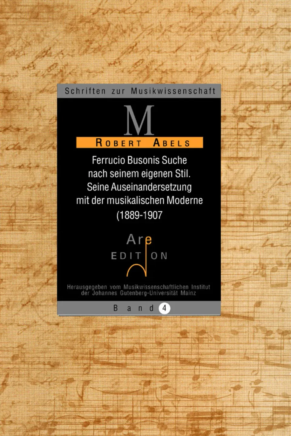 Are Musik Verlag Abels Busonis Suche Buch Stiluntersuchung