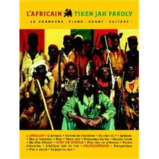 Paul Beuscher L’Africain Best of Tiken Jah Fakoly Noten Gesang