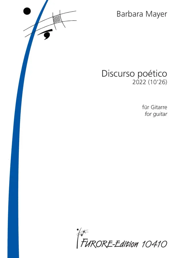 Furore Edition discurso poético Gitarrennoten solo 10 Minuten