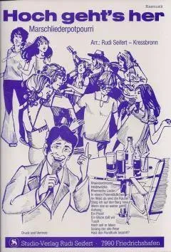 Studio-Verlag Rudi Seifert Hoch geht's her Noten Blasmusik B-Ware
