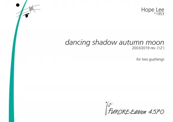 Furore Edition dancing shadow autumn moon Partitur für zwei Guzhengs