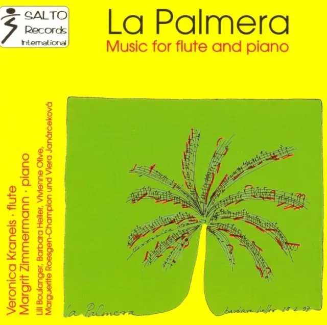 Furore Edition La Palmera Music for Flute and Piano CD Best. Nr. 7002