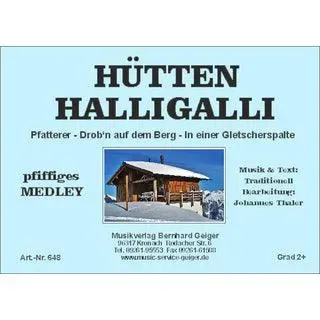 Studio-Verlag Rudi Seifert Hütten Halligalli Medley Noten Kleine Blasmusik