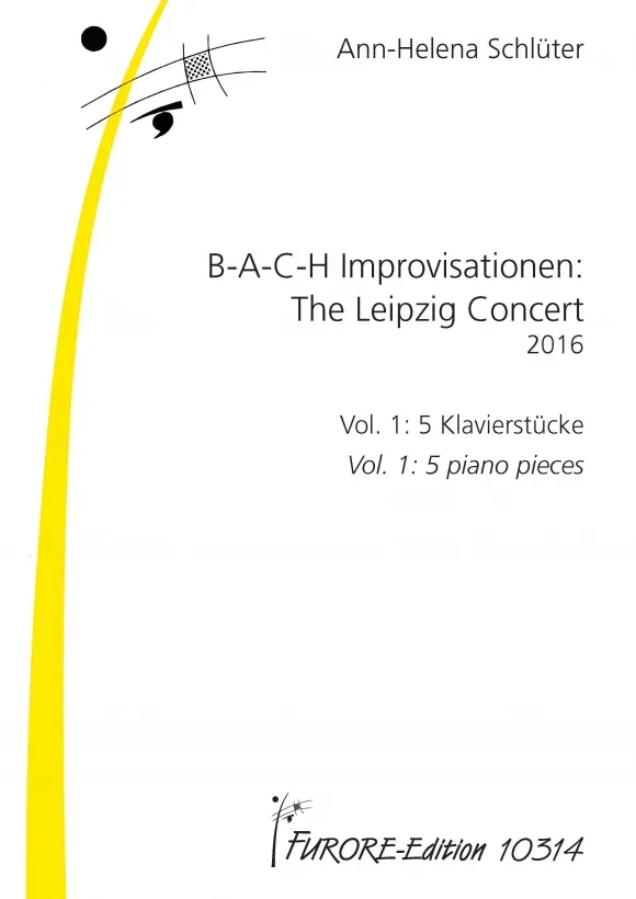 Furore Edition B-A-C-H Improvisationen Leipzig Concert Vol.1 Klaviernoten