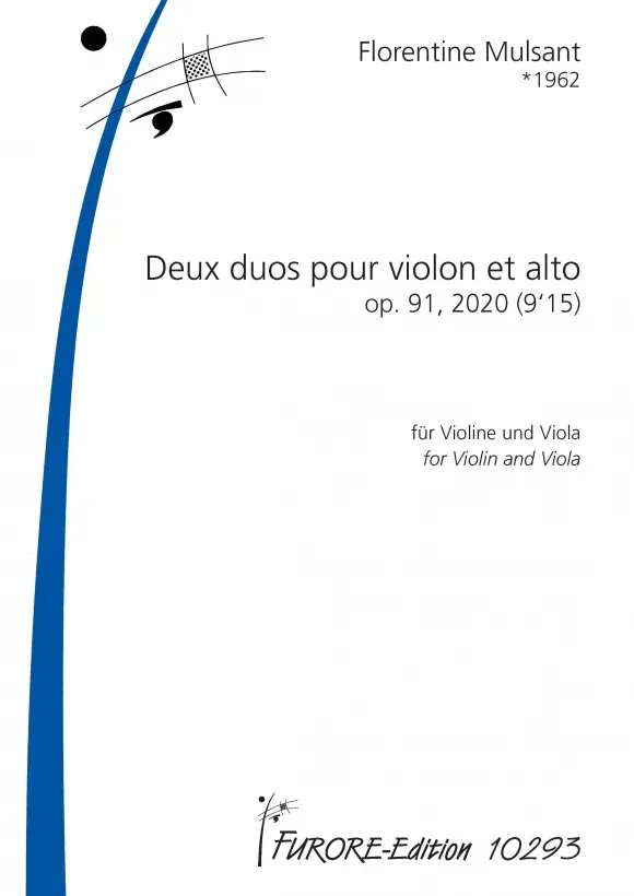Furore Edition Two Duos Violine Viola op. 91 Noten