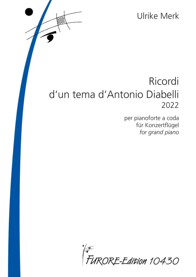 Furore Ricordi d'un tema Diabelli Konzertflügel Klaviernoten