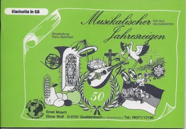 Studio-Verlag Rudi Seifert Musikalischer Jahresreigen Blasmusiknoten