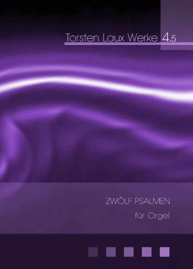 Are Musik Verlag Laux Zwölf Psalmen Orgelnoten