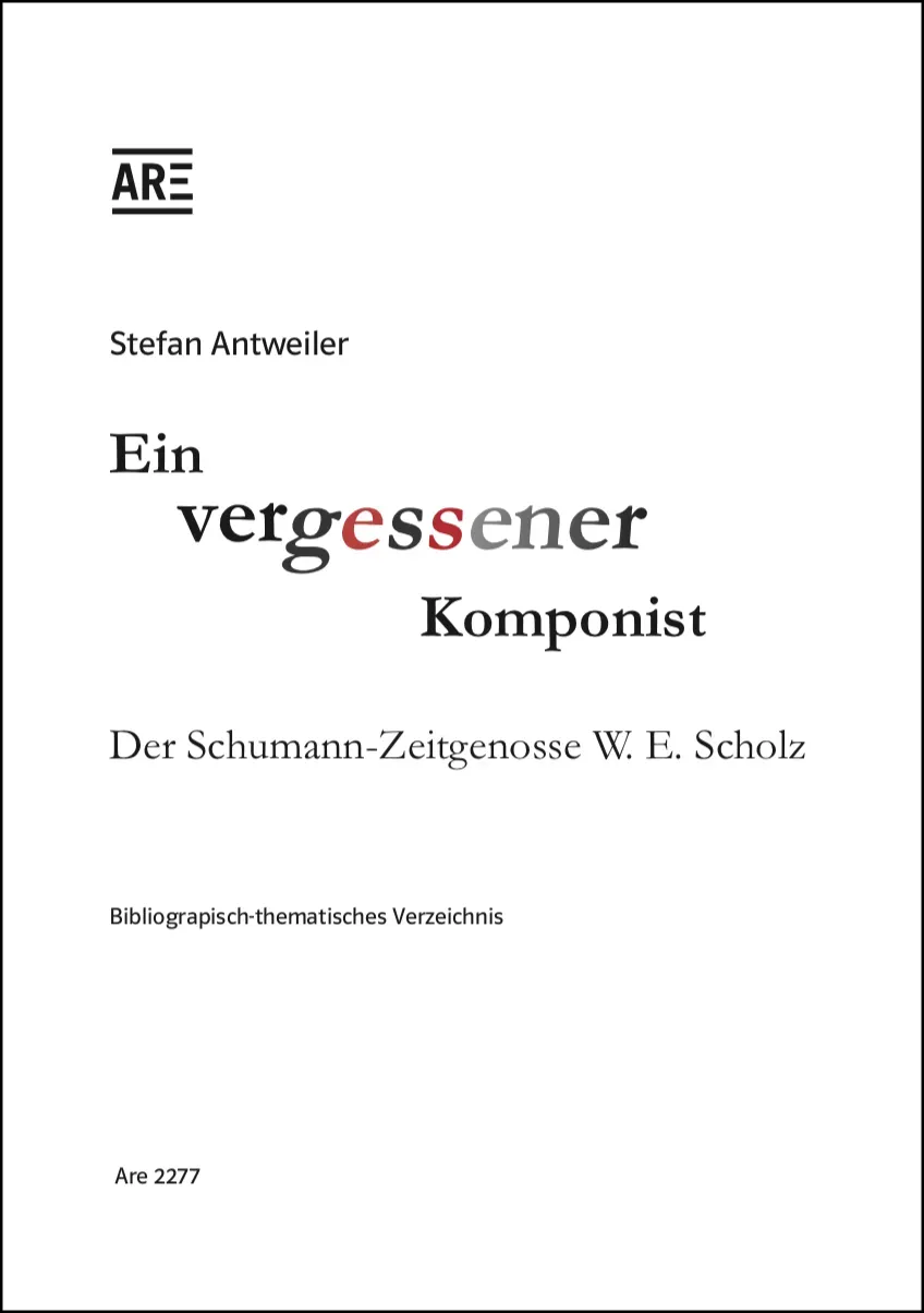 Are Musik Verlag Antweiler Scholz Verzeichnis Buch