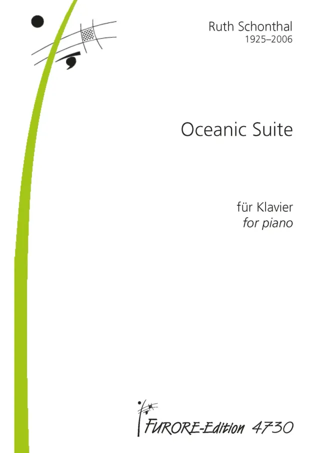 Furore Edition Oceanic Suite Klavier solo Noten Ruth Schonthal