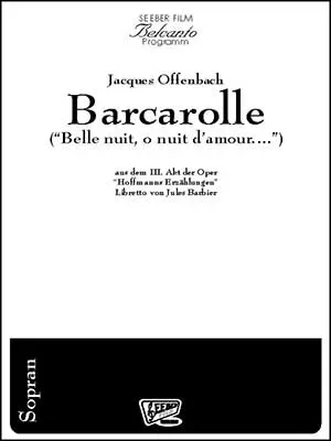 Seeber Film Verlag „Barcarolle“ („Belle nuit, o nuit d’amour…“) Arie Blasorchester